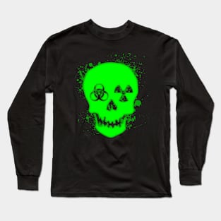 Toxic Skull Long Sleeve T-Shirt